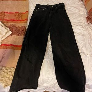 Black Flare Type of Jeans